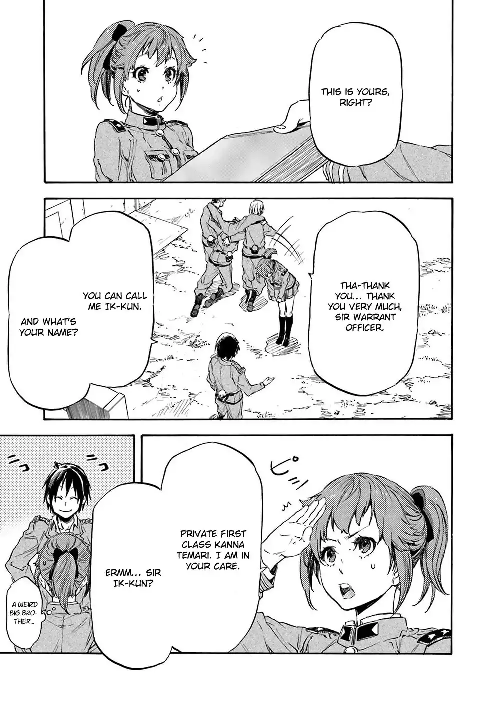 Nejimaki Seirei Senki - Tenkyou no Alderamin Chapter 16 14